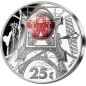 25 Euros France 2023, Argent, Coffret BE, Centenaire de Gustave Eiffel