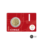 2 Euros France 2024, BU Coincard, Hercule pratiquant la lutte, ICONIQUE Version Rouge