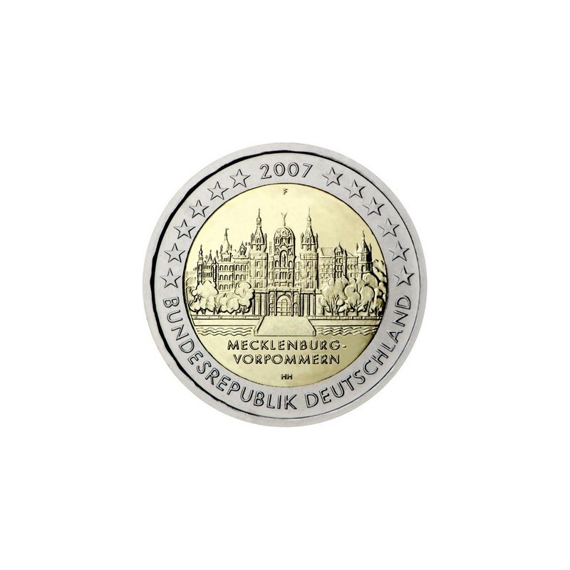 2 Euros Allemagne 2007, Présidence du Mecklembourg-Poméranie-Occidentale au Bundesrat, 5 Ateliers UNC