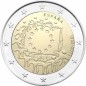 2 Euros Espagne 2015, UNC, 30 ans du Drapeau Européen