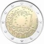 2 Euros Lituanie 2015, UNC, 30 ans du Drapeau Européen