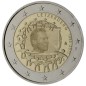 2 Euros Luxembourg 2015, UNC, 30 ans du Drapeau Européen