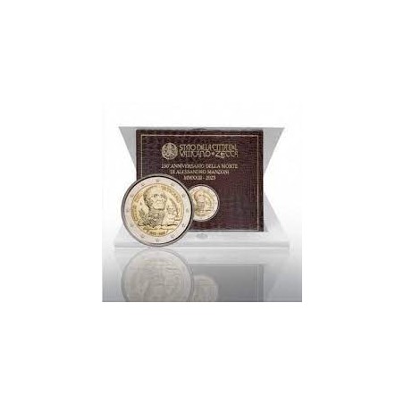 2 Euros Vatican 2023, Coffret BU, Alessendro Manzoni