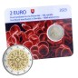 2 Euros Slovaquie 2023, BU, 100eme anniversaire de la première transfusion sanguine