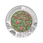 Pièce de 25 Euros Autriche 2017, BU argent et niobium, Microcosme