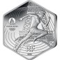 10 Euros France 2021, Argent, UNC, La Marianne pratiquant la Course