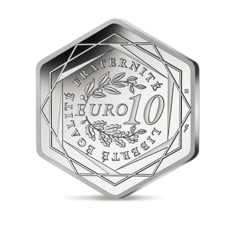 copy of 10 Euros France 2024, UNC, Hercule pratiquant la lutte