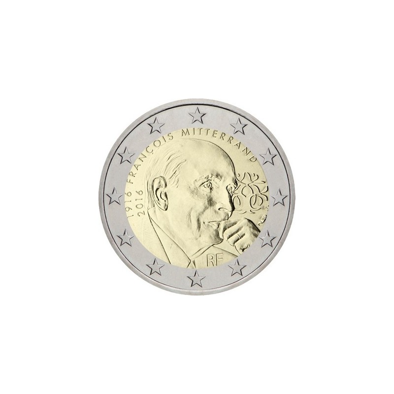 2 euros Commémorative France 2016 UNC - François Mitterrand