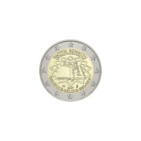 2 Euros Belgique 2007, UNC, 50ᵉ anniversaire du traité de Rome