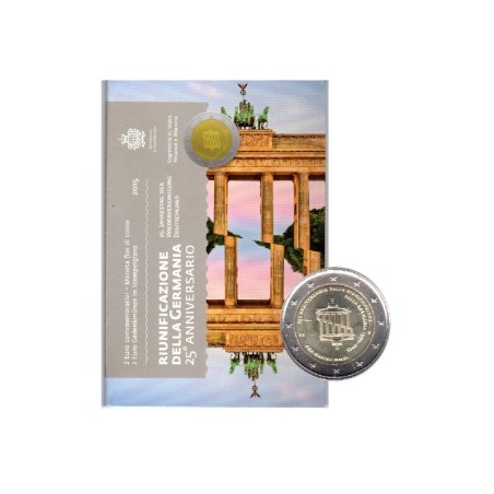 2 Euros Saint-Marin 2015, Coffret BU, Réunification Allemande