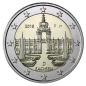 2 Euros Allemagne 2016, UNC, Saxe palais Zwinger, Atelier F