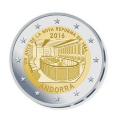 2 Euros Andorre 2016, BU, Nouvelle réforme de 1866