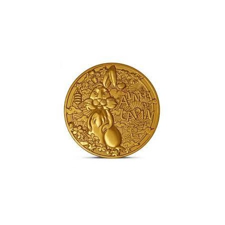Pièce de 1/4 d'euros 2023 UNC, France, Année du Lapin