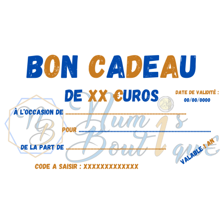 copy of BON CADEAU de 10 €uros