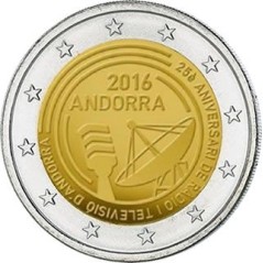 2 Euros Andorre 2016, BU, Radio et Télévision