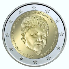 2 Euros Belgique 2016, UNC, Child Focus