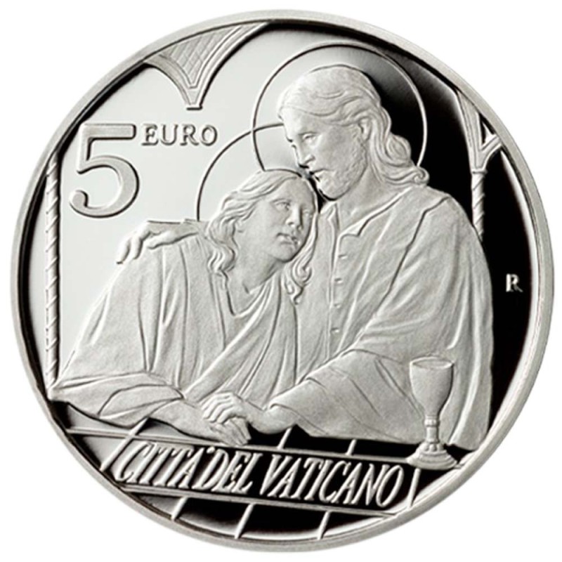 Pièce de 5 Euros 2023 Vatican, BE, Saint Jean