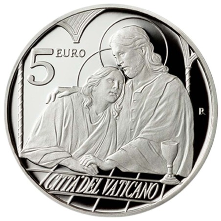Pièce de 5 Euros 2023 Vatican, BE, Saint Jean