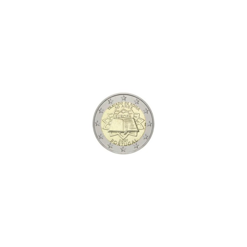 2 Euros Portugal 2007, UNC, 50ᵉ anniversaire du traité de Rome