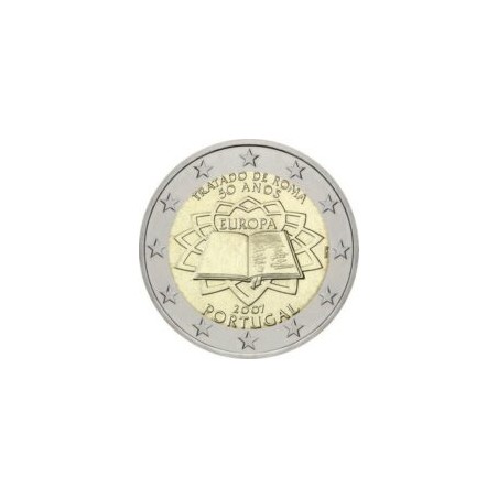 2 Euros Portugal 2007, UNC, 50ᵉ anniversaire du traité de Rome