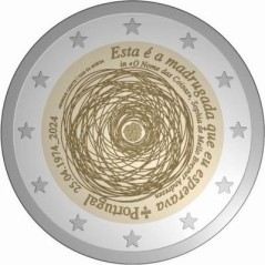 2 €uros Portugal 2024, BU, 50 ans de la révolution des Œillets