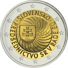 2 Euros Slovaquie 2016, UNC, Présidence slovaque du conseil Union Européenne