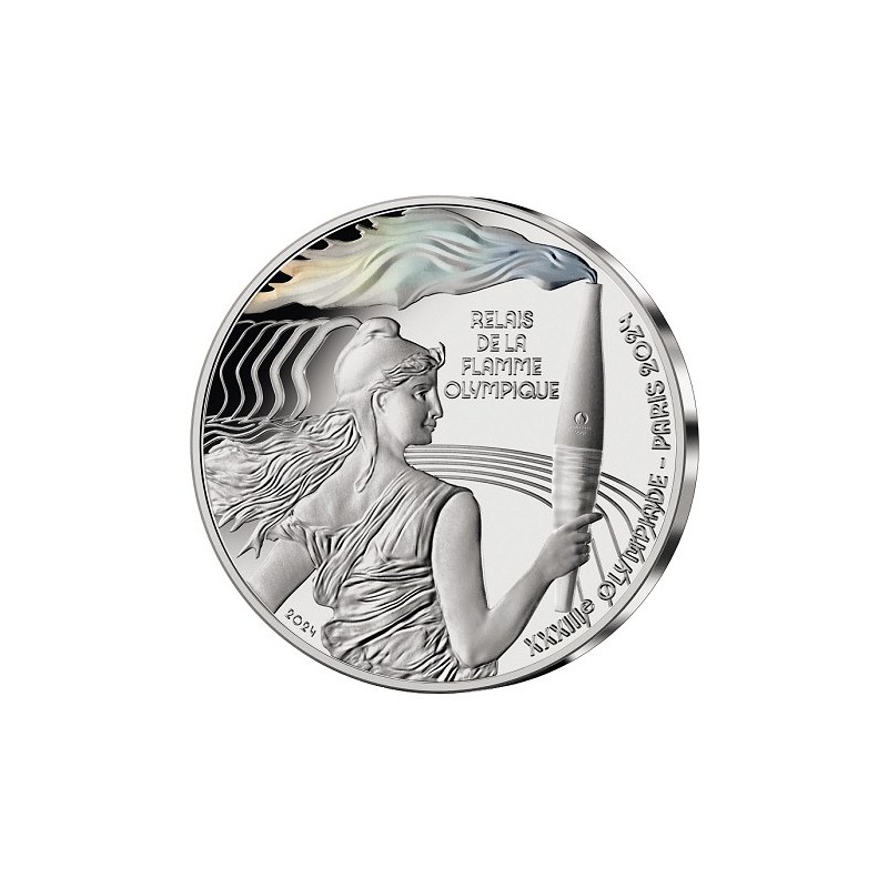 10 Euros France 2024, BE, La torche Olympique