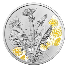 10 Euros Autriche 2022, Argent, Coffret BE, Le Pissenlit réalisation du souhait