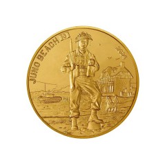 1/4 euro France 2024 UNC D-Day JUNO Beach