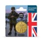 1/4 euro France 2024 UNC D-Day PEGASUS BRIDGE