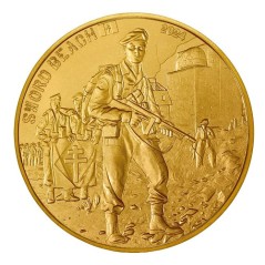 copy of 1/4 euro France 2024 UNC D-Day JUNO Beach