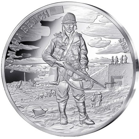 copy of 10 euros Argent D-Day Juno Beach 2024 Belle Epreuve