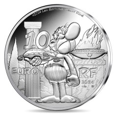 Pièce de 10 Euros France 2024, BE, Astérix et les Romains aux Jeux Olympiques