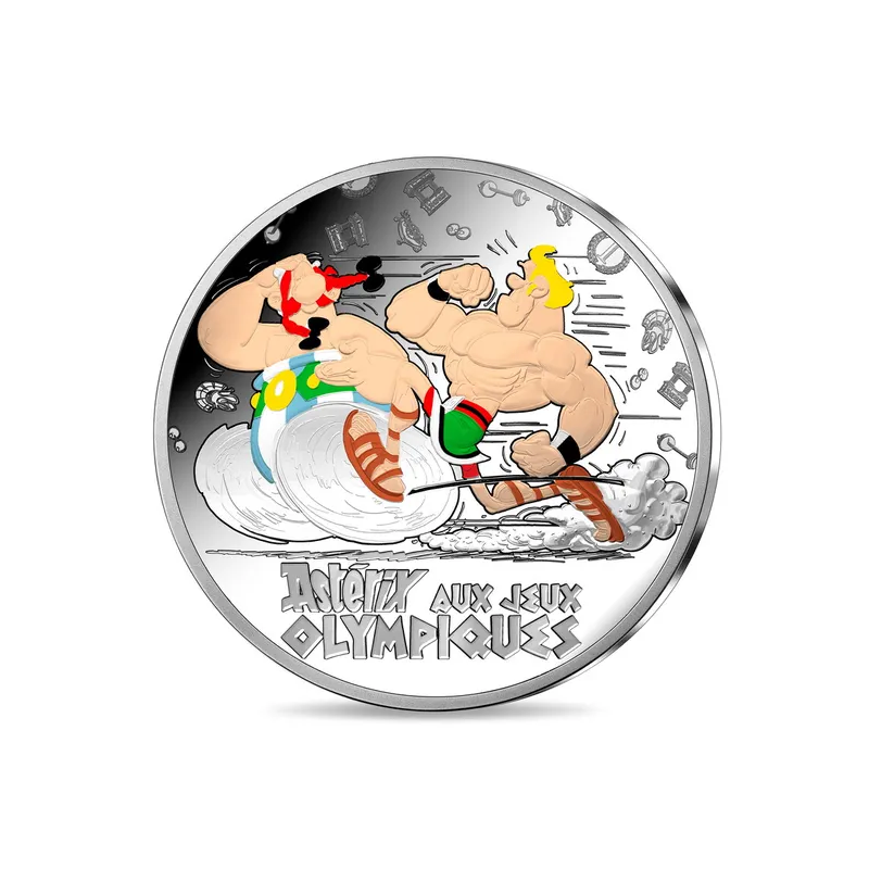 50 Euros France 2024, BE, Astérix aux Jeux Olympiques