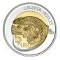 5 Euros Luxembourg 2021, BE, Le lézard des souches