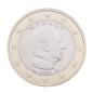 lot de 1 et 2 Euros Monaco 2024, UNC, Face nationale Prince Albert II