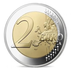 2 Euros, Allemagne 2015, UNC, la présidence de la Hesse au Bundesrat. Atelier A (Eglise Saint-Paul de Francfort)