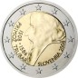 2 Euros Slovénie 2008, UNC, 500ᵉ anniversaire de la naissance du réformateur protestant slovène Primož Trubar, en 1508