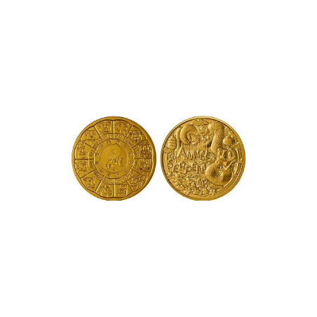 Pièce de 1/4 d'euros 2025 UNC, France, Année du Serpent