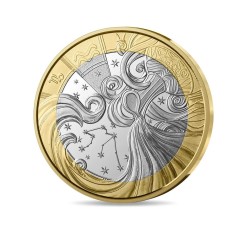 5 Euros, France 2025, UNC, Verseau, Signe du Zodiaque