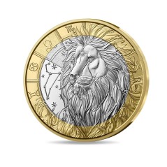 5 Euros, France 2025, UNC, Lion, Signe du Zodiaque