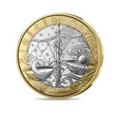 Lot de 12 pièces de 5 Euros, France 2025, UNC, Les signes du zodiaque