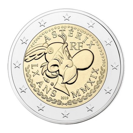 Lots de 3x2 Euros France 2019, BU coincards, Monnaie de Paris - Astérix, Obélix et Astérix et Obélix