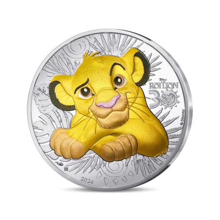 10 Euros France 2024, UNC, Les 30 ans du Roi Lion de Disney