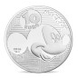 Pièce de 10 Euros Argent Colorisé, FRANCE 2016, BE, Mickey à travers les âges