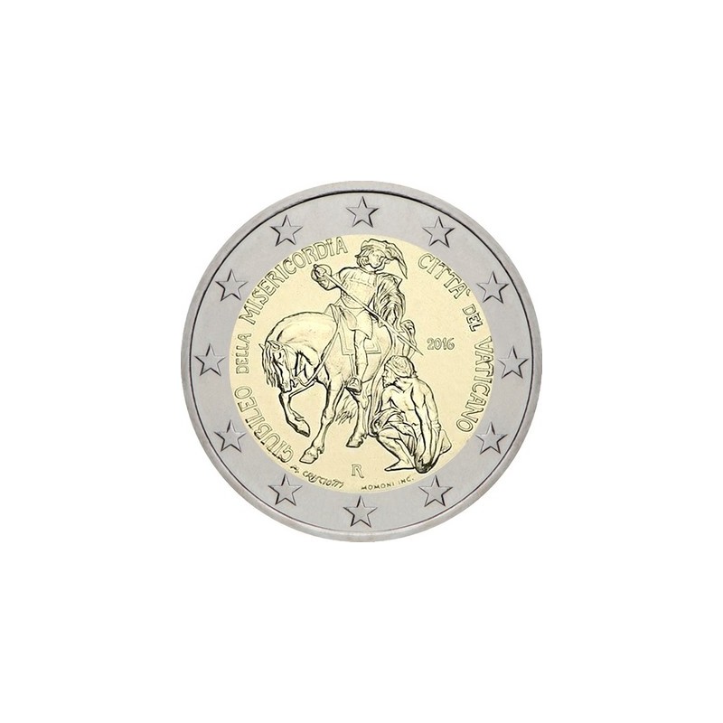 2 Euros, Vatican 2016, BU, Année Sainte de la Miséricorde