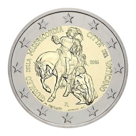 2 Euros, Vatican 2016, BU, Année Sainte de la Miséricorde