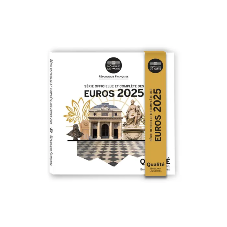 Coffret série 8 pièces euro France 2025 BE