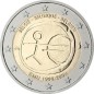 2 Euros Belgique 2009, UNC, 10ᵉ anniversaire de l’Union Économique et Monétaire