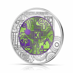 Pièce de 25 Euros Autriche 2025, BU, Niobium, Numérisation